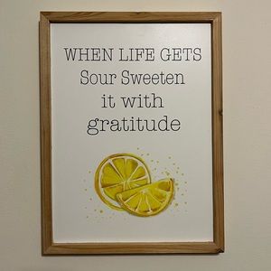 lemon themed hobby lobby wall decor